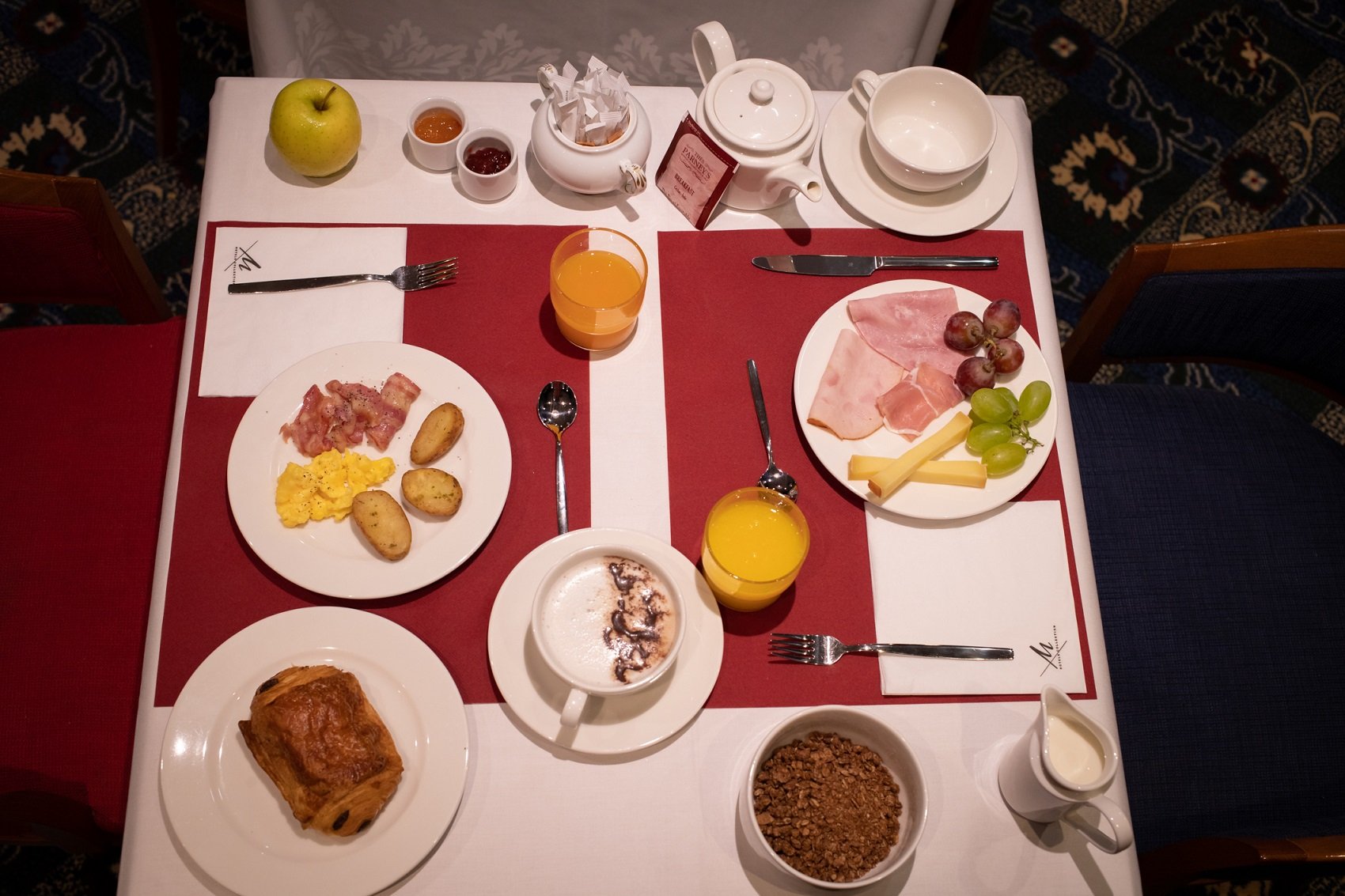 Buffet - Breakfast - Hotel Villa Panthéon